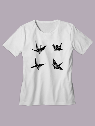 T-shirt Origami