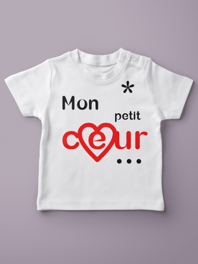 T-shirt Petit Coeur