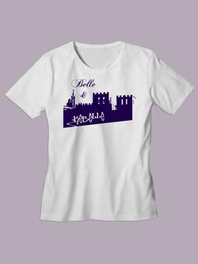 T-shirt Marseille Belle et Rebelle