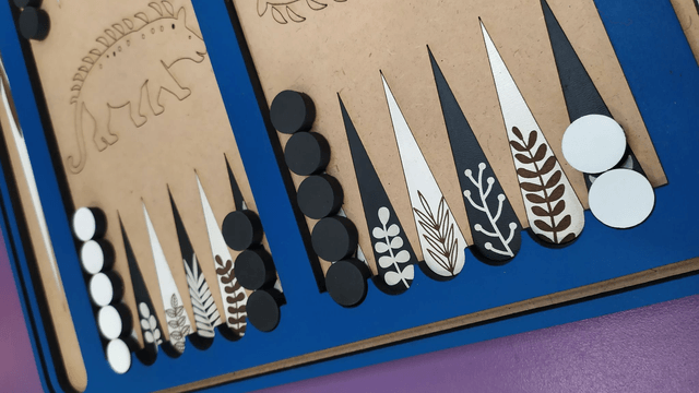 Jeu de Backgammon Safari